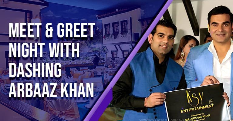 Meet & Greet Night with Dashing Arbaaz Khan